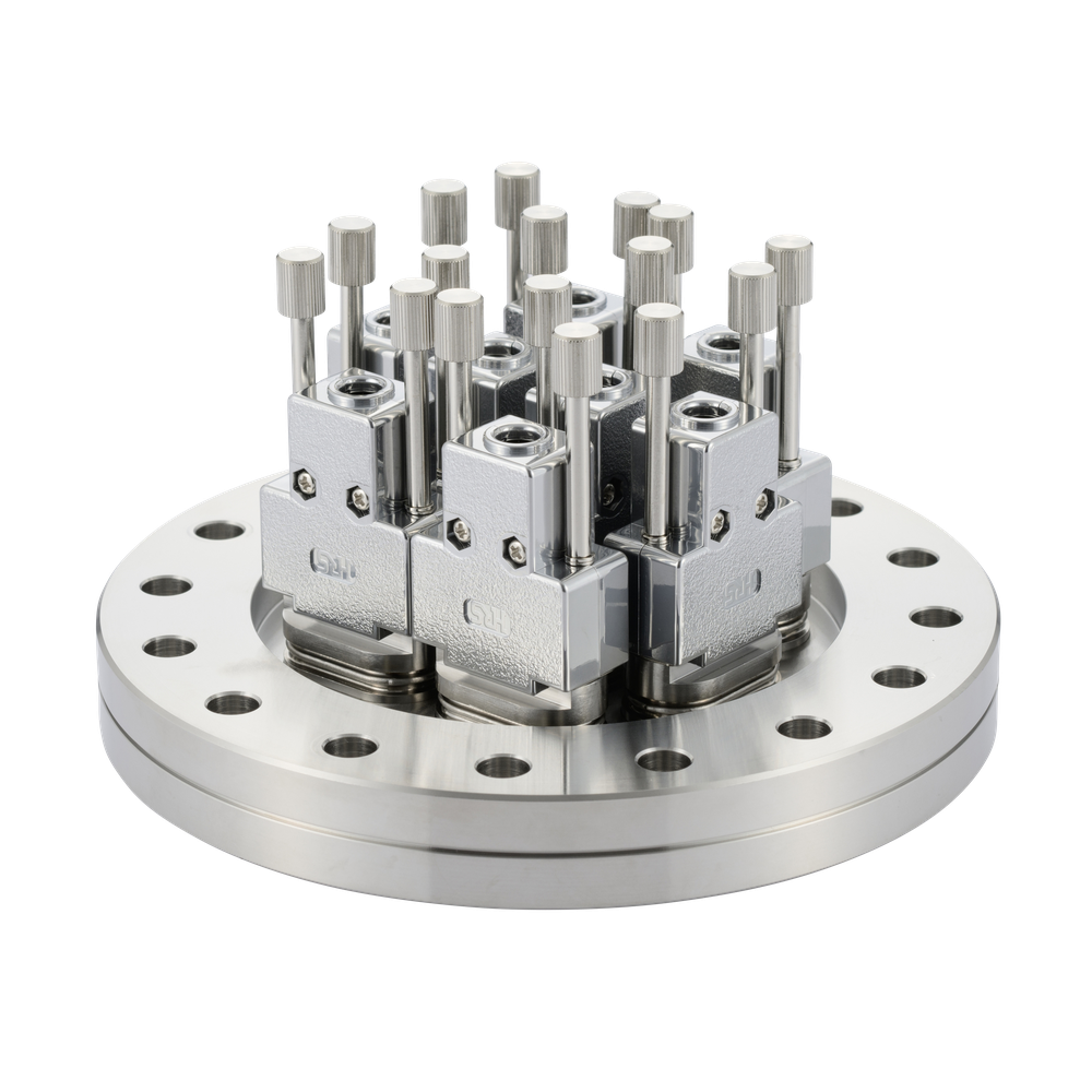 多ピン D-Sub 9 PIN x 8個付き ICF152 フランジ